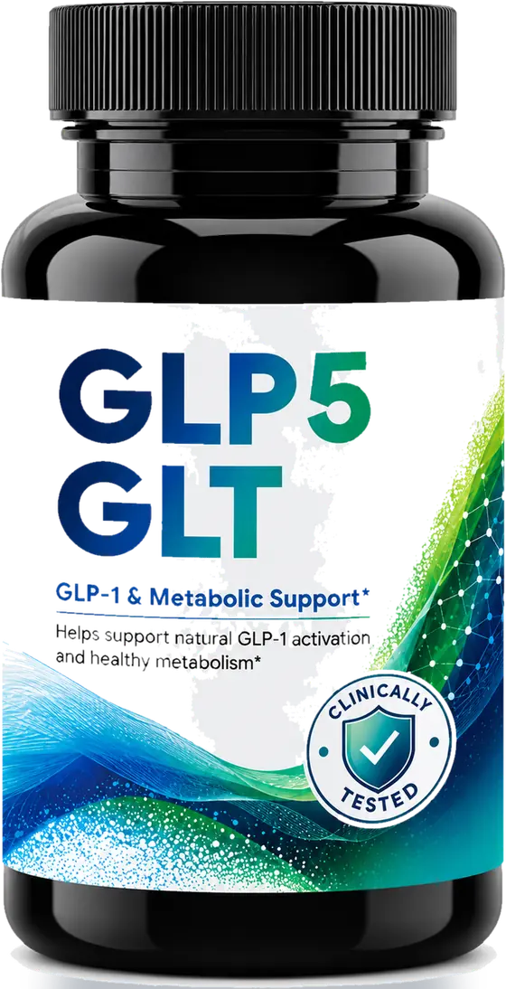 Flacon de GLP5 GLT GLP-1 & Metabolic Support Capsules
