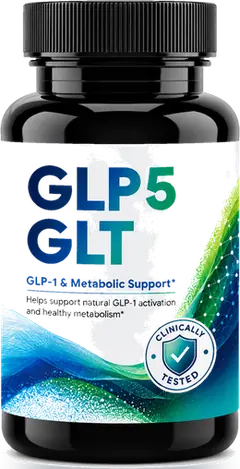 Pack GLP5 GLT Capsules, stock pour 30 jours, un flacon